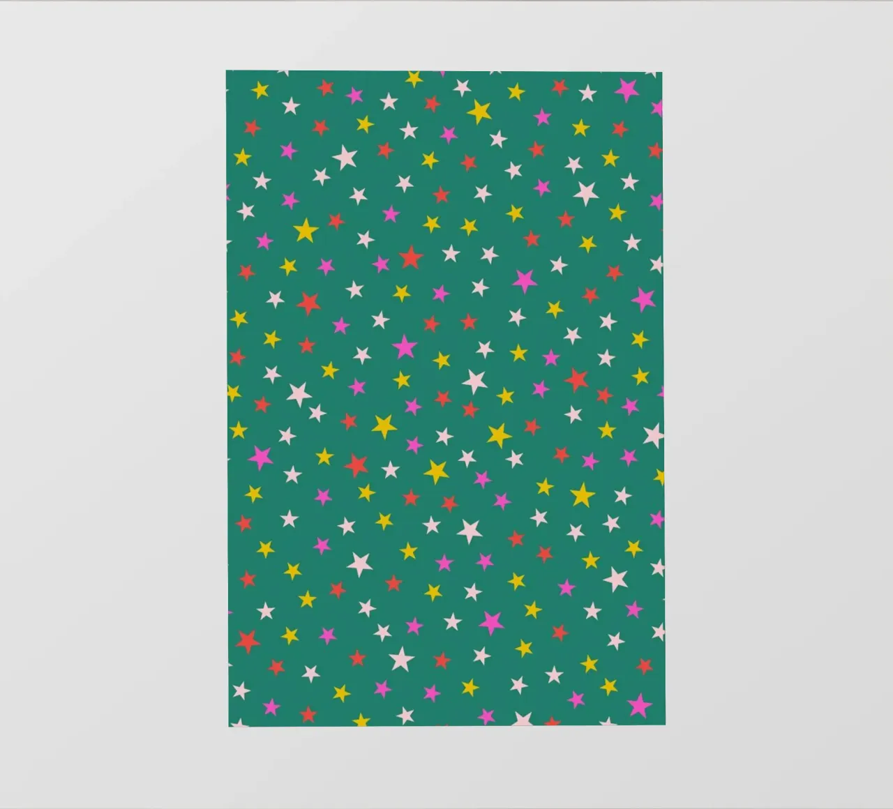 Magic Stardust (green) telo in pvc da Kubistika