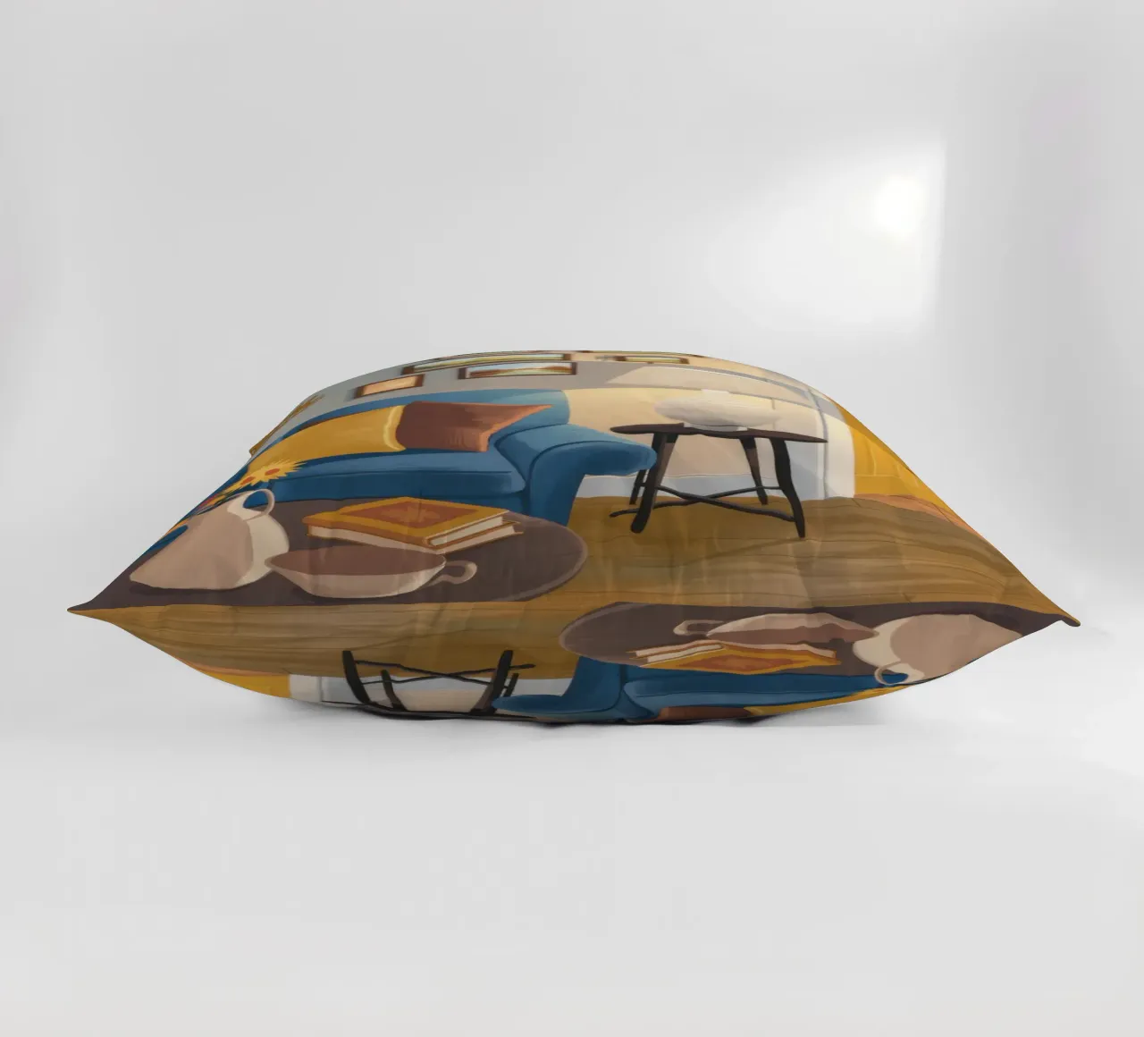 Lampada per divano blu cuscino da Marigold Tiga