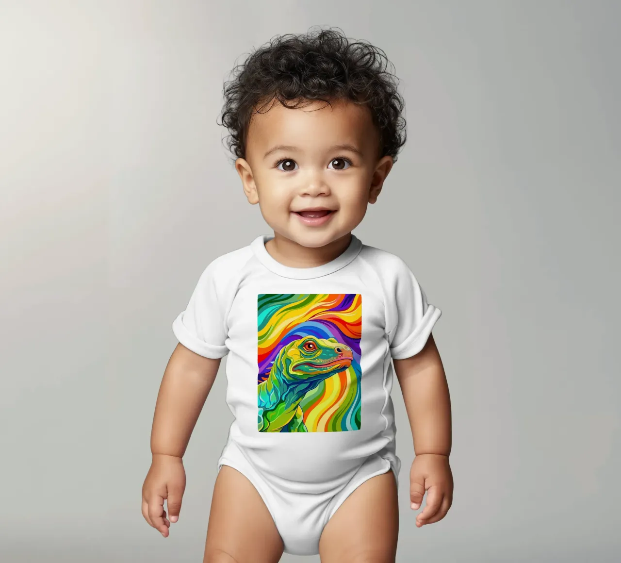 komodo vector fullcolor body de bebé de onelife