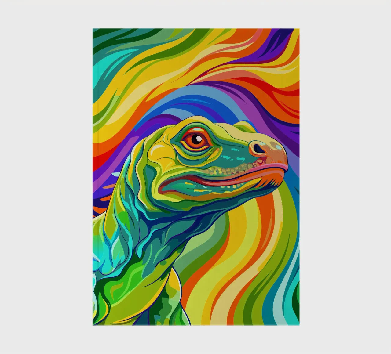 komodo vector fullcolor notebook by onelife