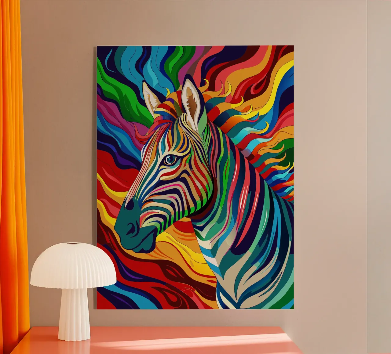 leone vettore fullcolor plexiglass da onelife