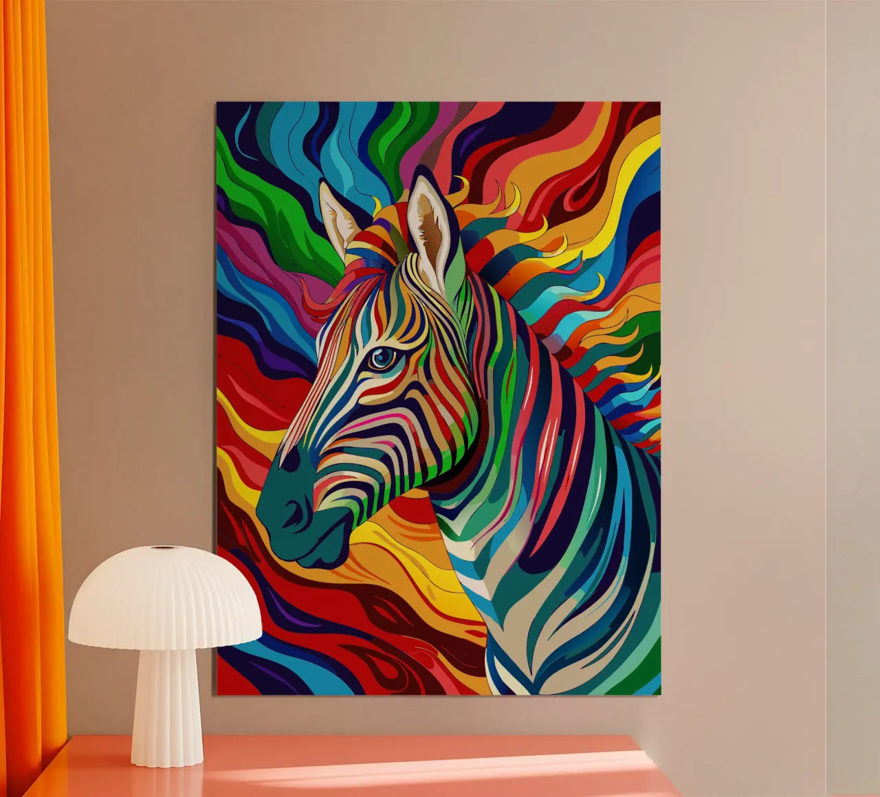 leone vettore fullcolor carta hahnemühle da onelife