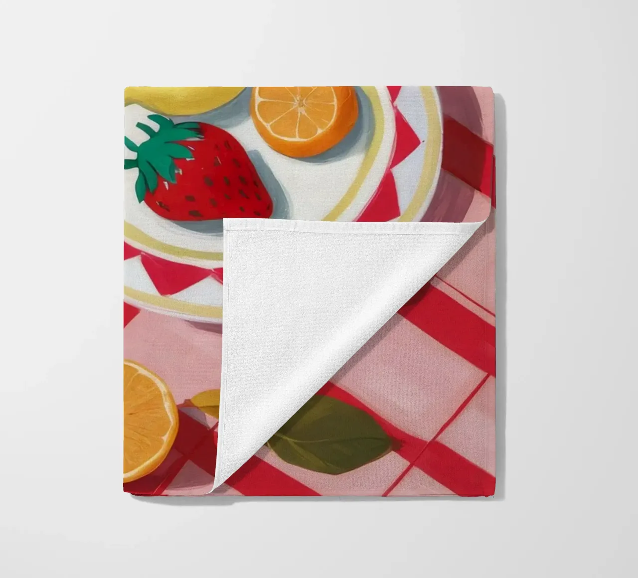 Picnic ai frutti di mare telo mare da Muse Artworks
