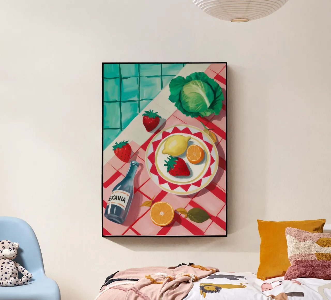 Picnic ai frutti di mare plexiglass da Muse Artworks