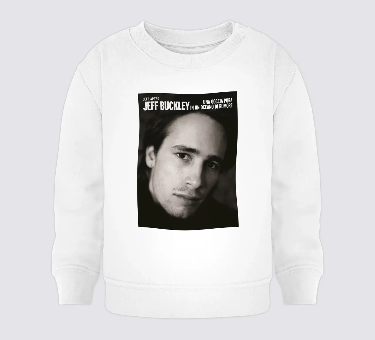 Poster d'epoca di Jeff Buckley Aesthetic felpa neonato da greskulargenama