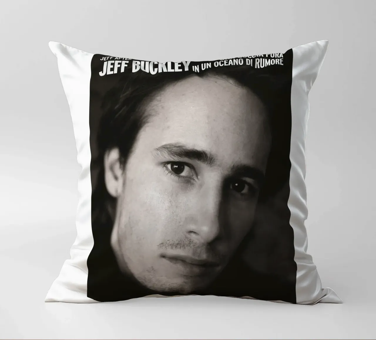 Poster d'epoca di Jeff Buckley Aesthetic cuscino da greskulargenama