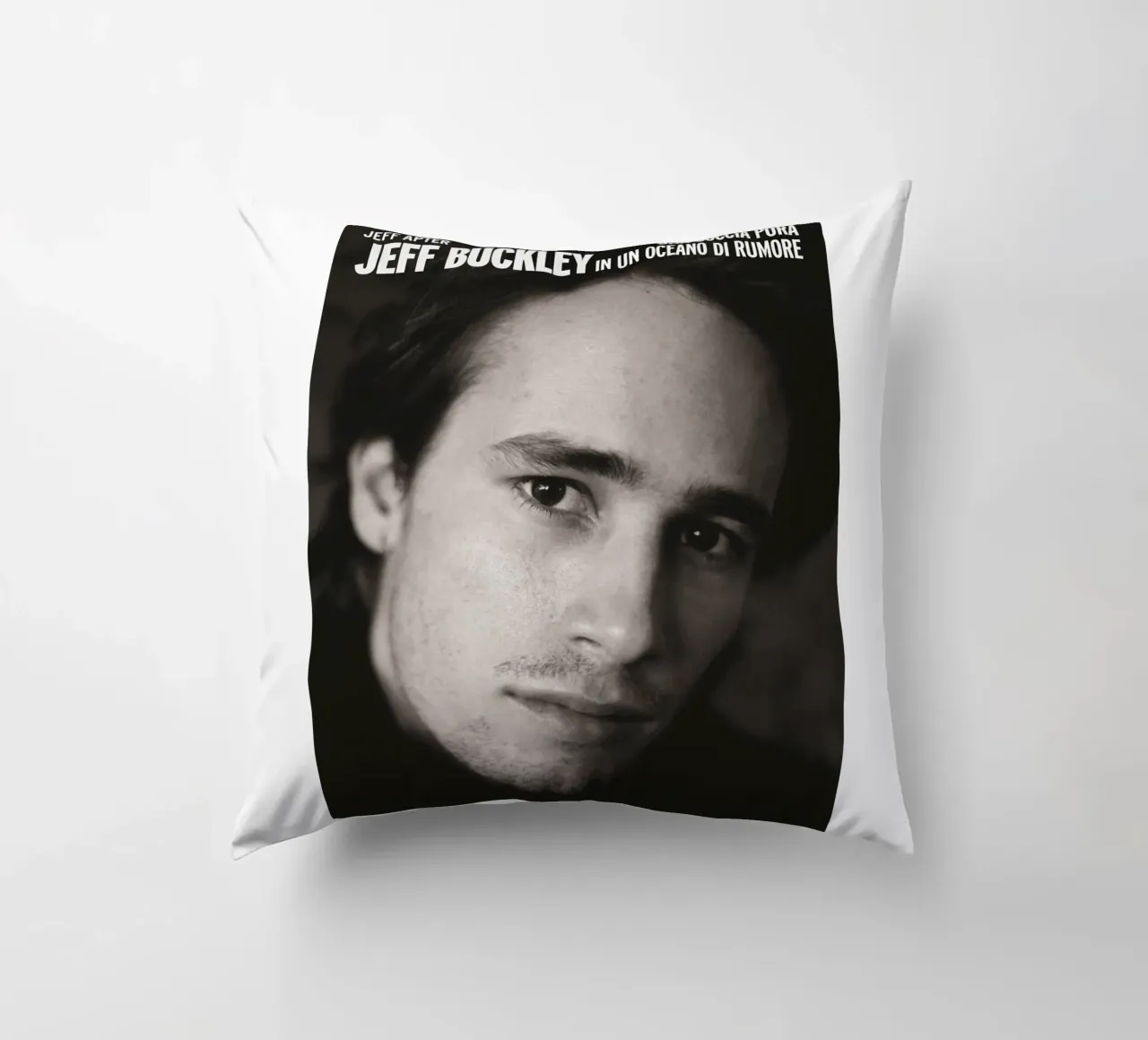 Poster d'epoca di Jeff Buckley Aesthetic cuscino da greskulargenama