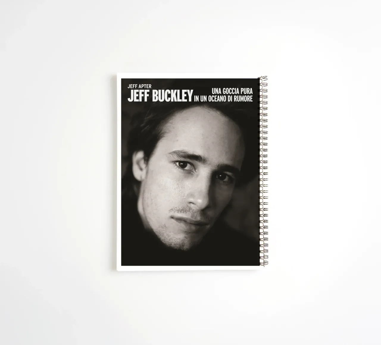 Poster d'epoca di Jeff Buckley Aesthetic diario ad anelli da greskulargenama