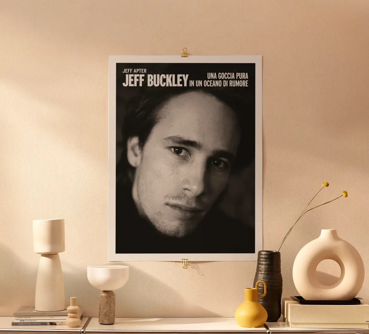 Poster d'epoca di Jeff Buckley Aesthetic poster con telaio in plastica da greskulargenama