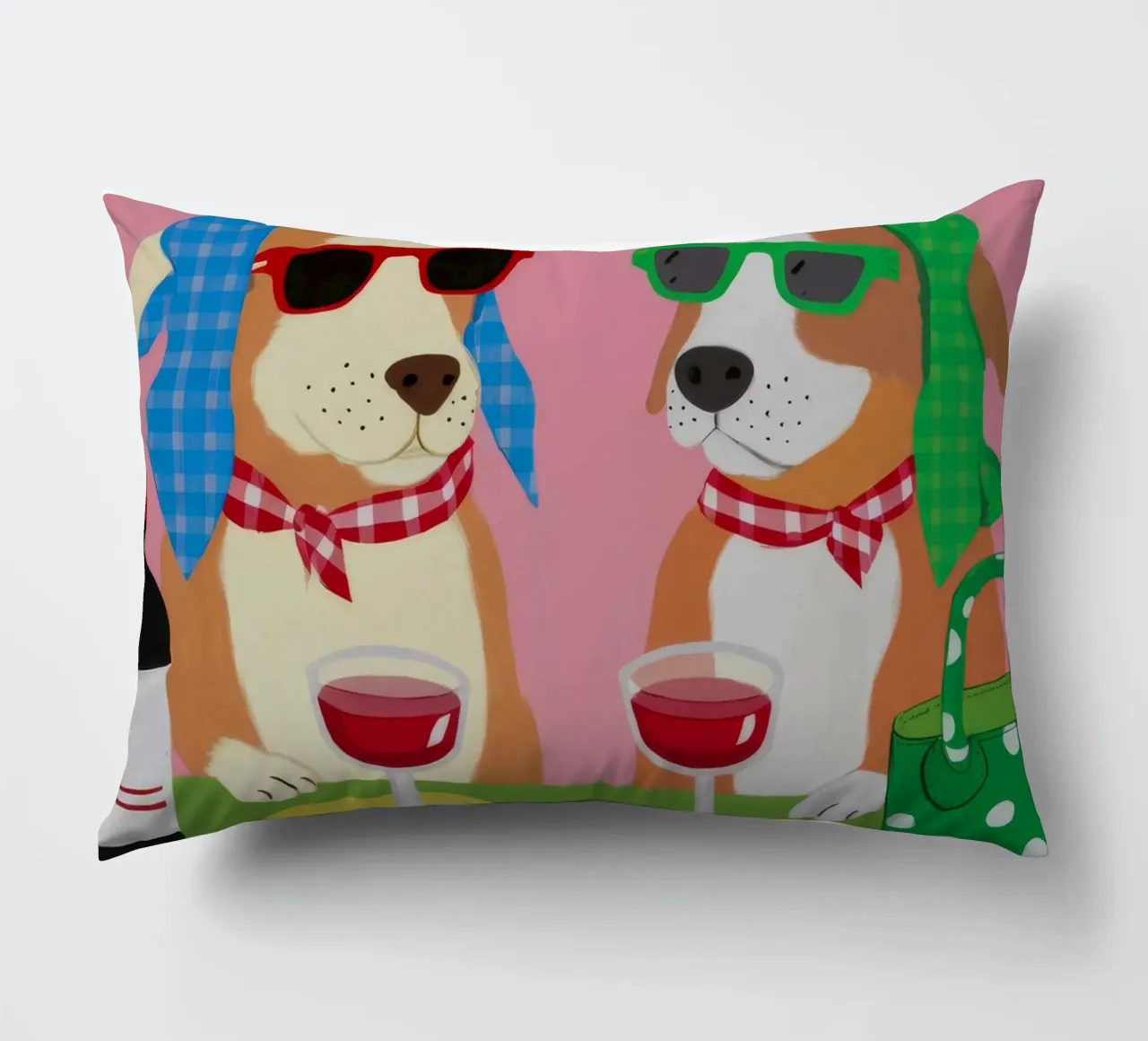 Canine Pizza Party cuscino da FadeAura