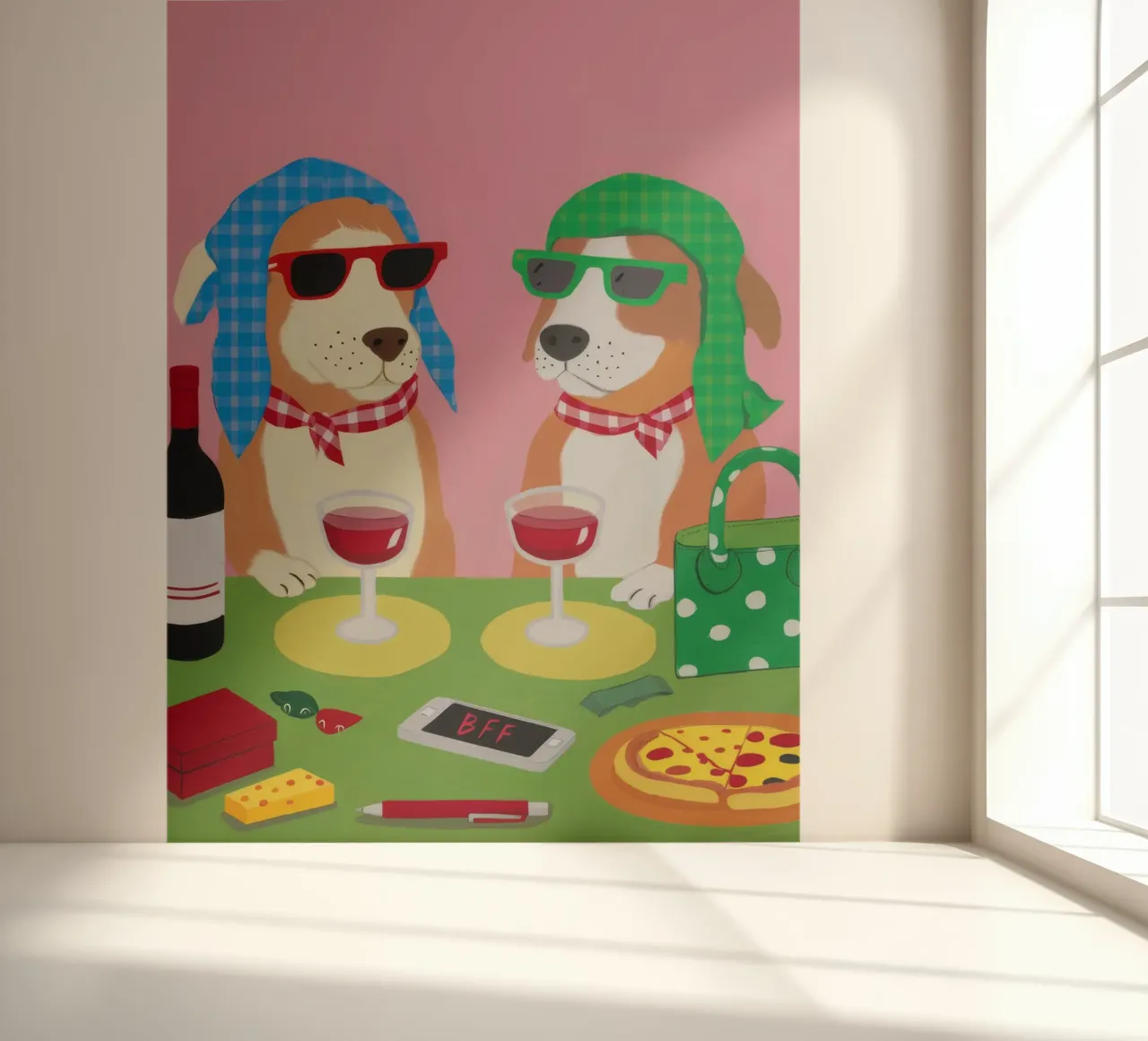 Canine Pizza Party photo wallpaper by FadeAura