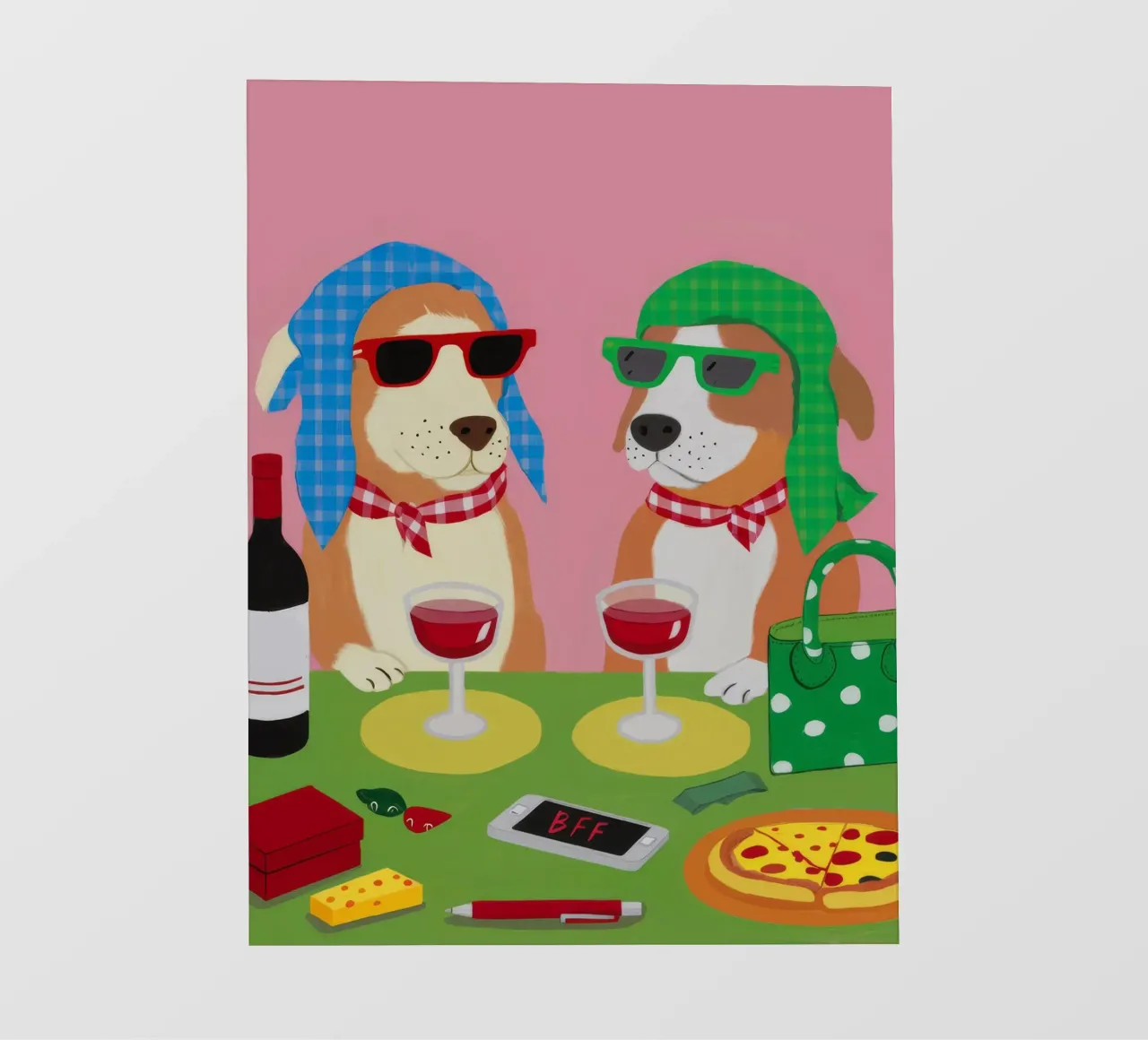 Canine Pizza Party photo wallpaper by FadeAura