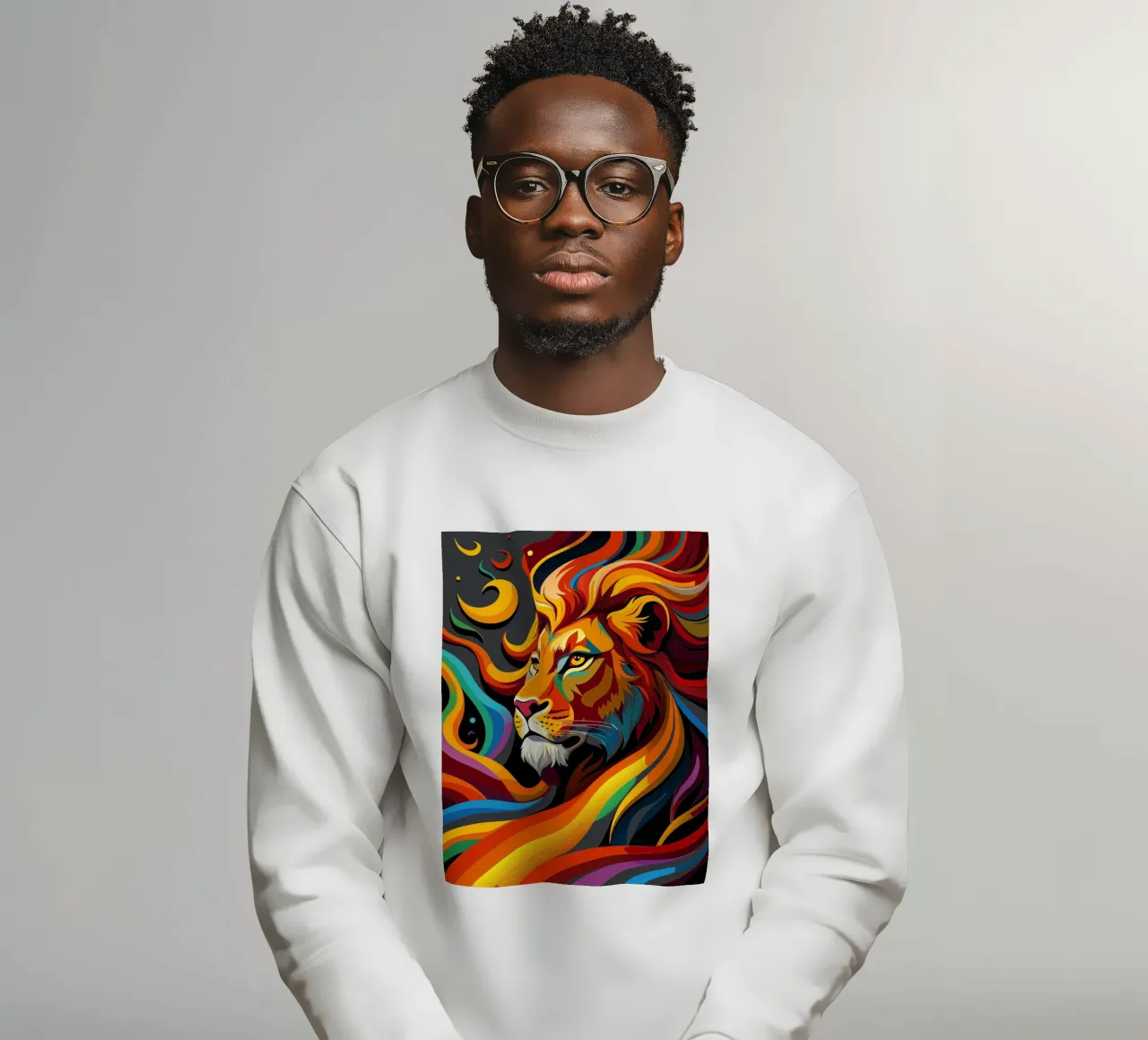 leoni vettore fullcolor felpa da onelife