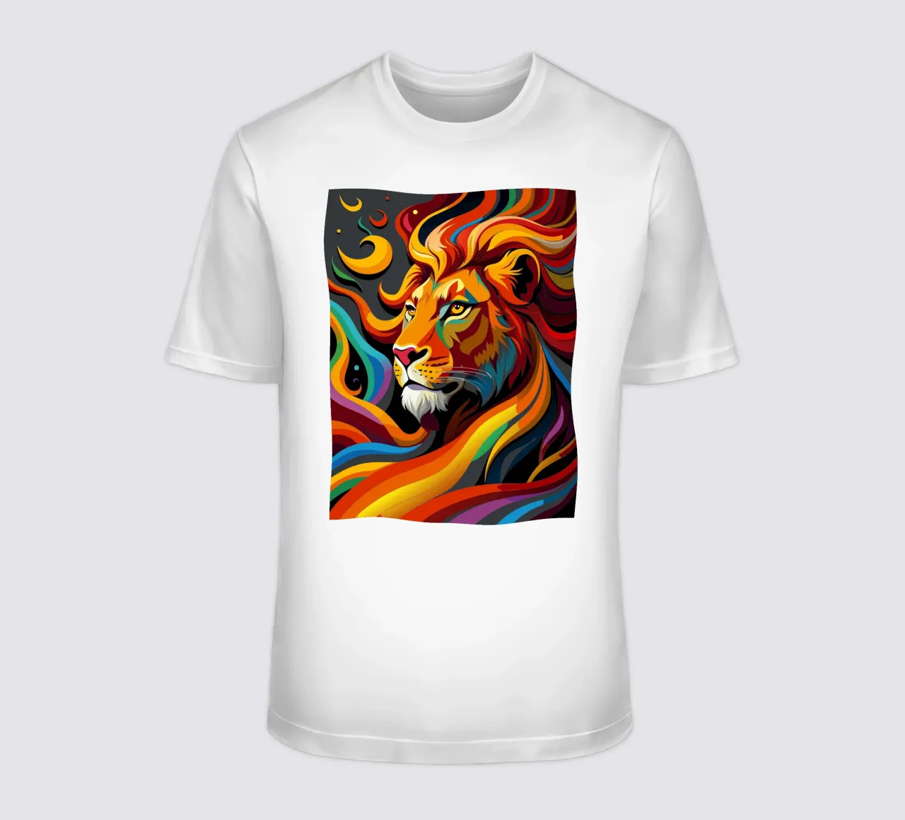 lions vectoriel fullcolor t-shirt de onelife