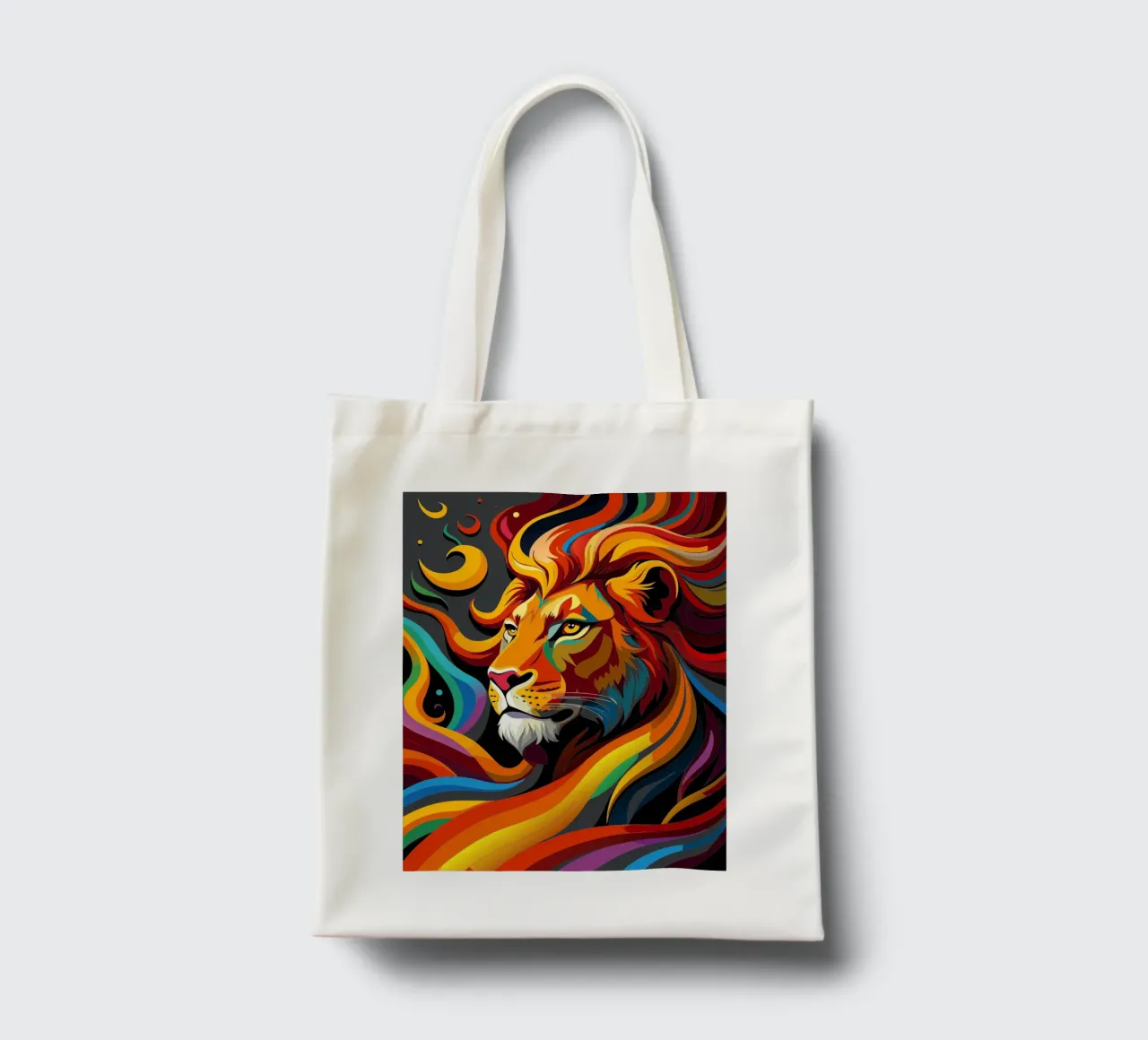 leoni vettore fullcolor borsa in juta da onelife