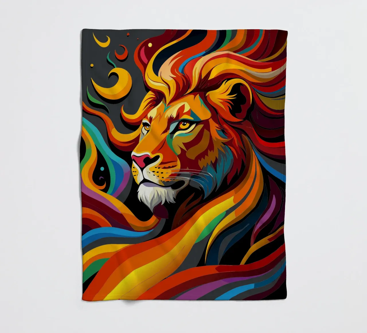 leoni vettore fullcolor coperta in pile da onelife