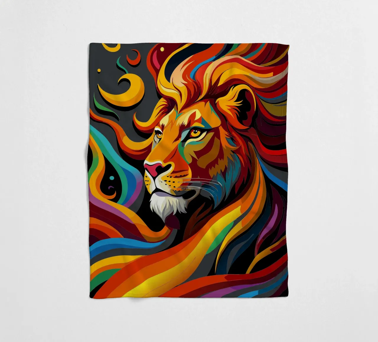 leoni vettore fullcolor coperta in pile da onelife