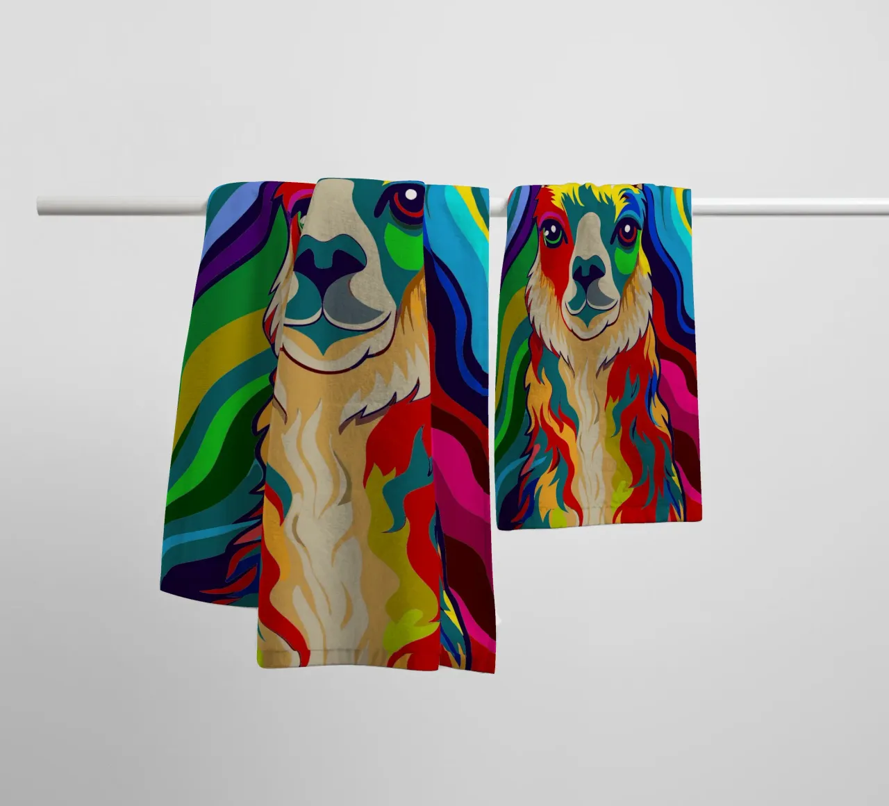 flame vector fullcolor towel by onelife