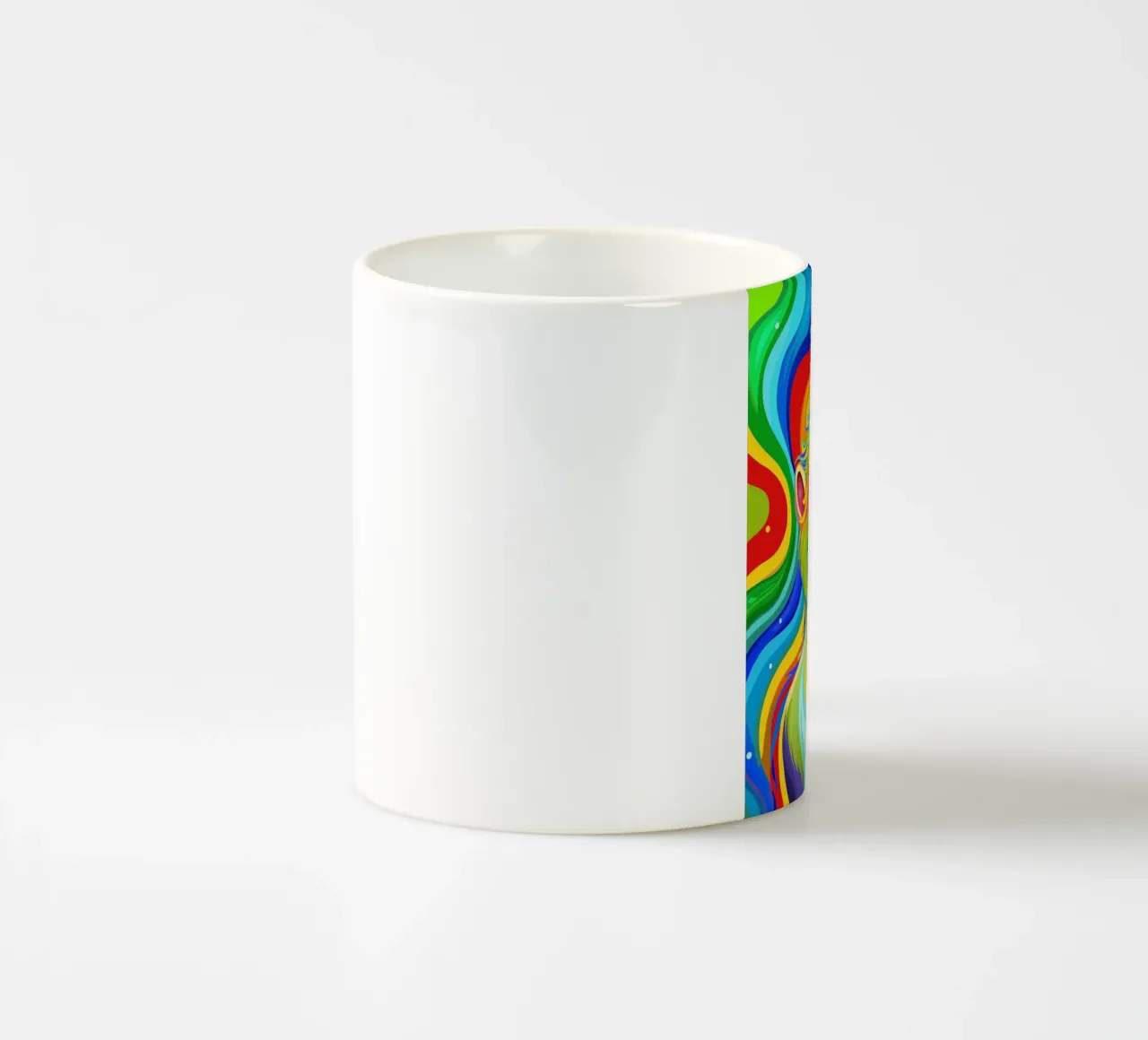 scimmia vettore fullcolor tazza in ceramica da onelife