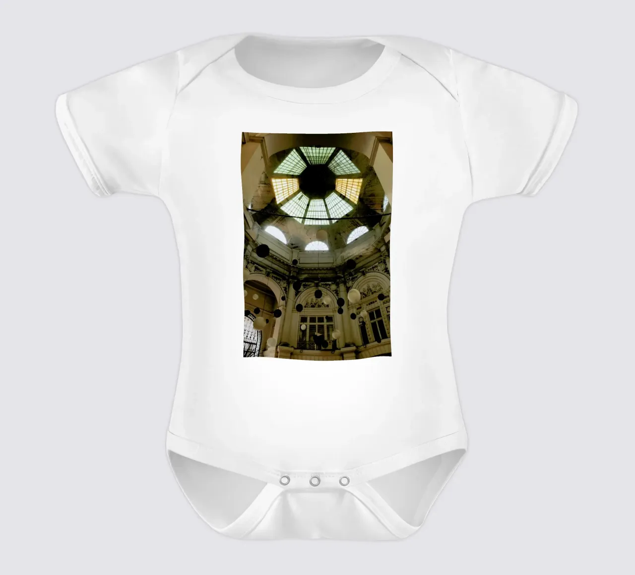 Dome And Balls body neonato maniche corte da Sebastian Hilgetag