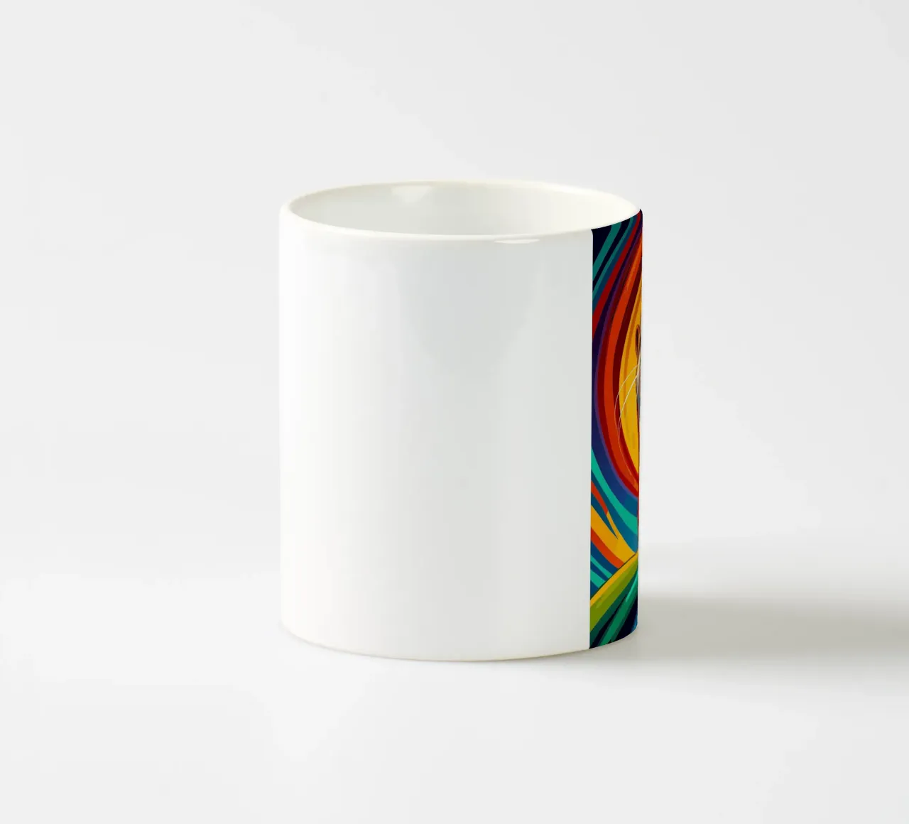 lontra vettore fullcolor tazza in ceramica da onelife