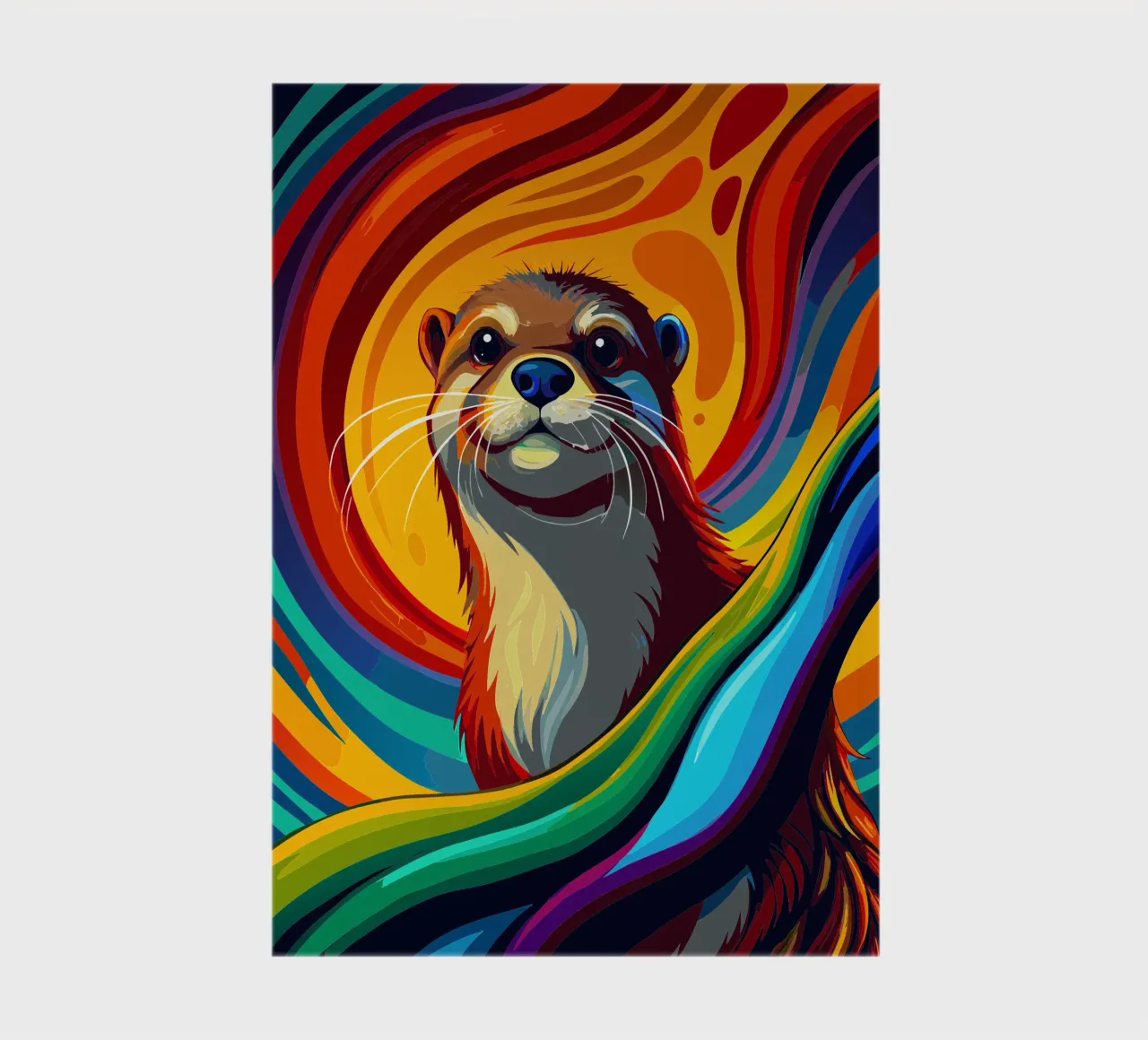 otter vector fullcolor notebook by onelife