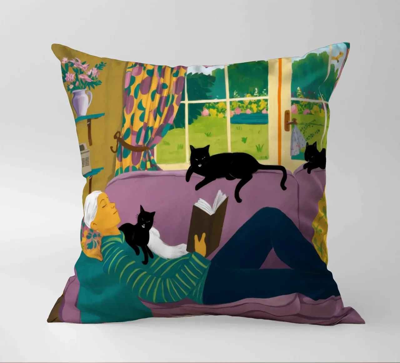Sofa Cat Nap cuscino da Marigold Tiga