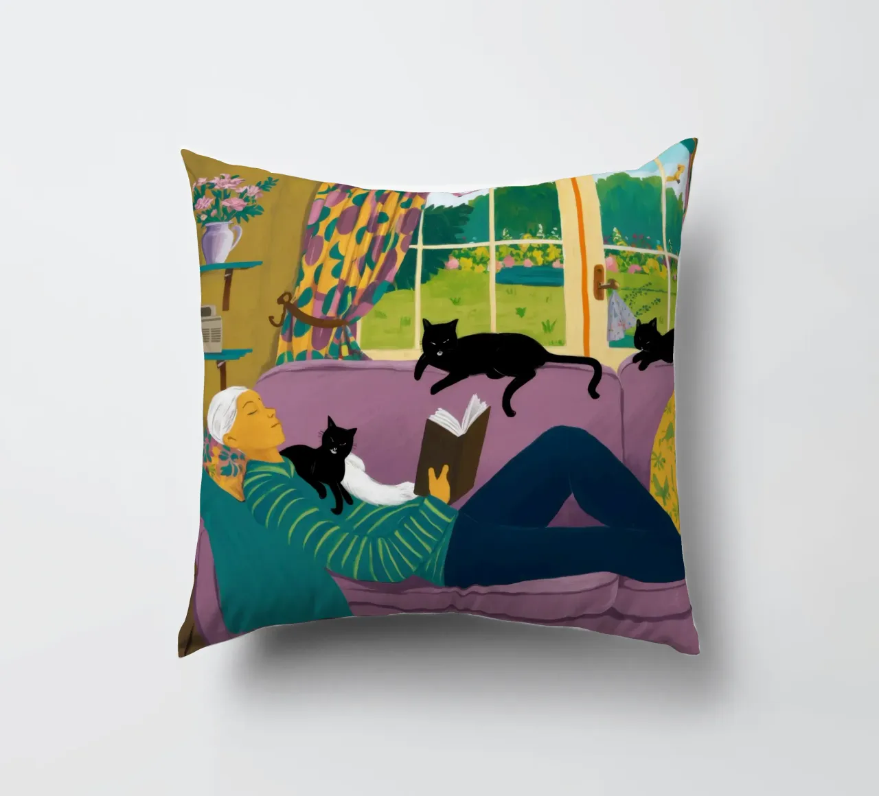 Sofa Cat Nap cuscino da Marigold Tiga