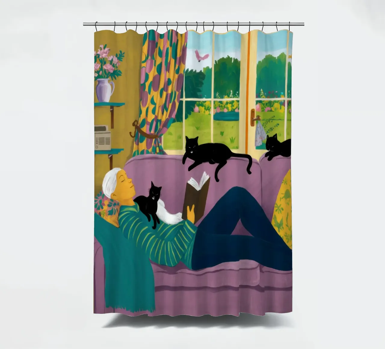 Sofa Cat Nap tenda da doccia da Marigold Tiga