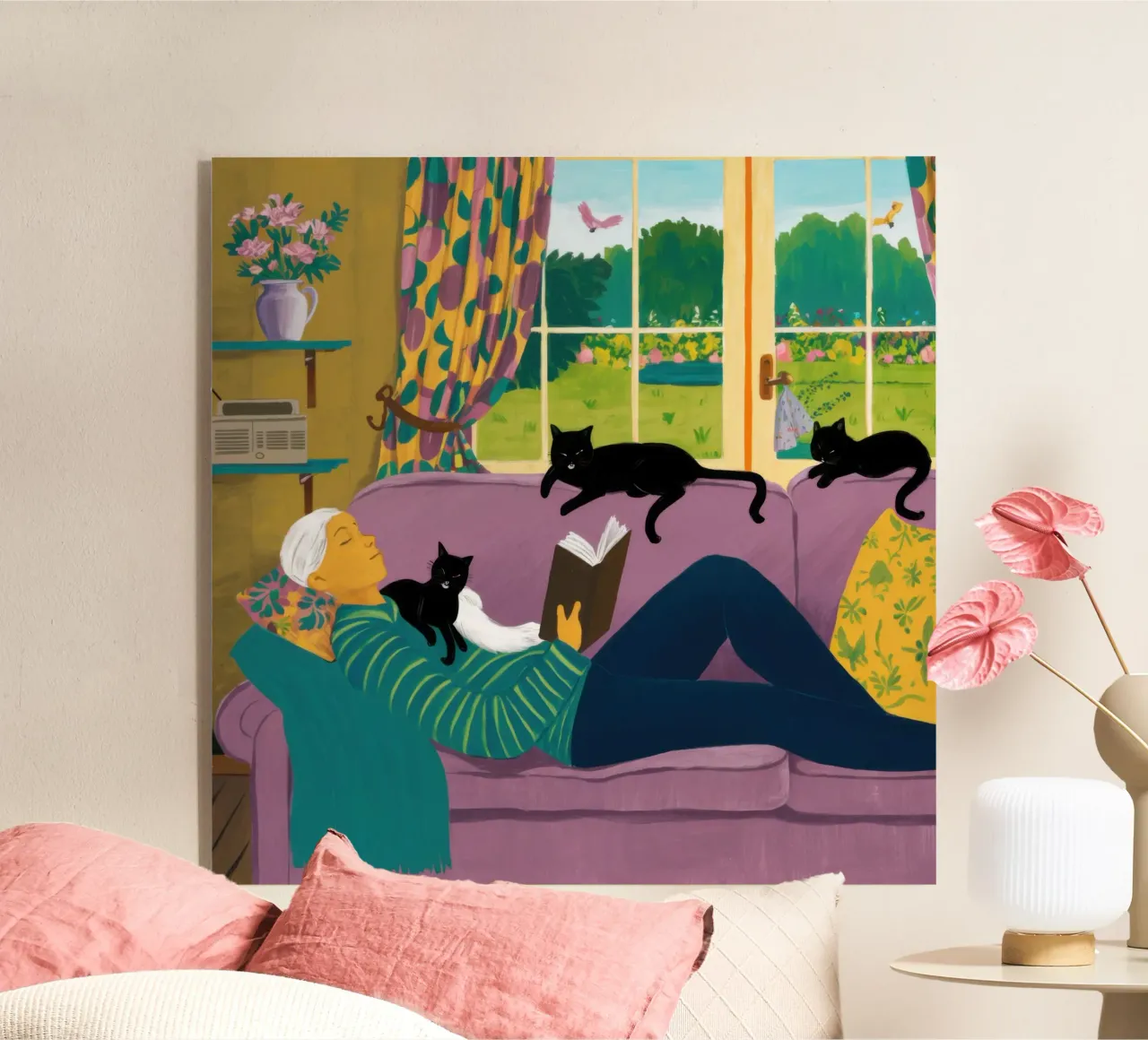 Sofa Cat Nap plexiglass da Marigold Tiga