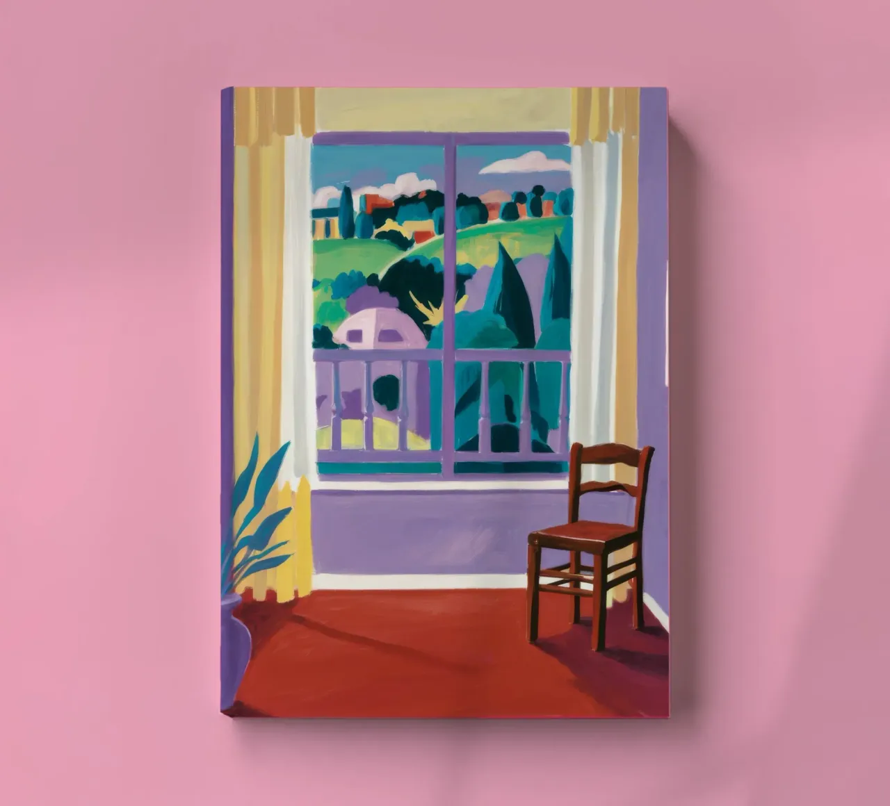 Purple Hills Seascape notebook by Stone Decade