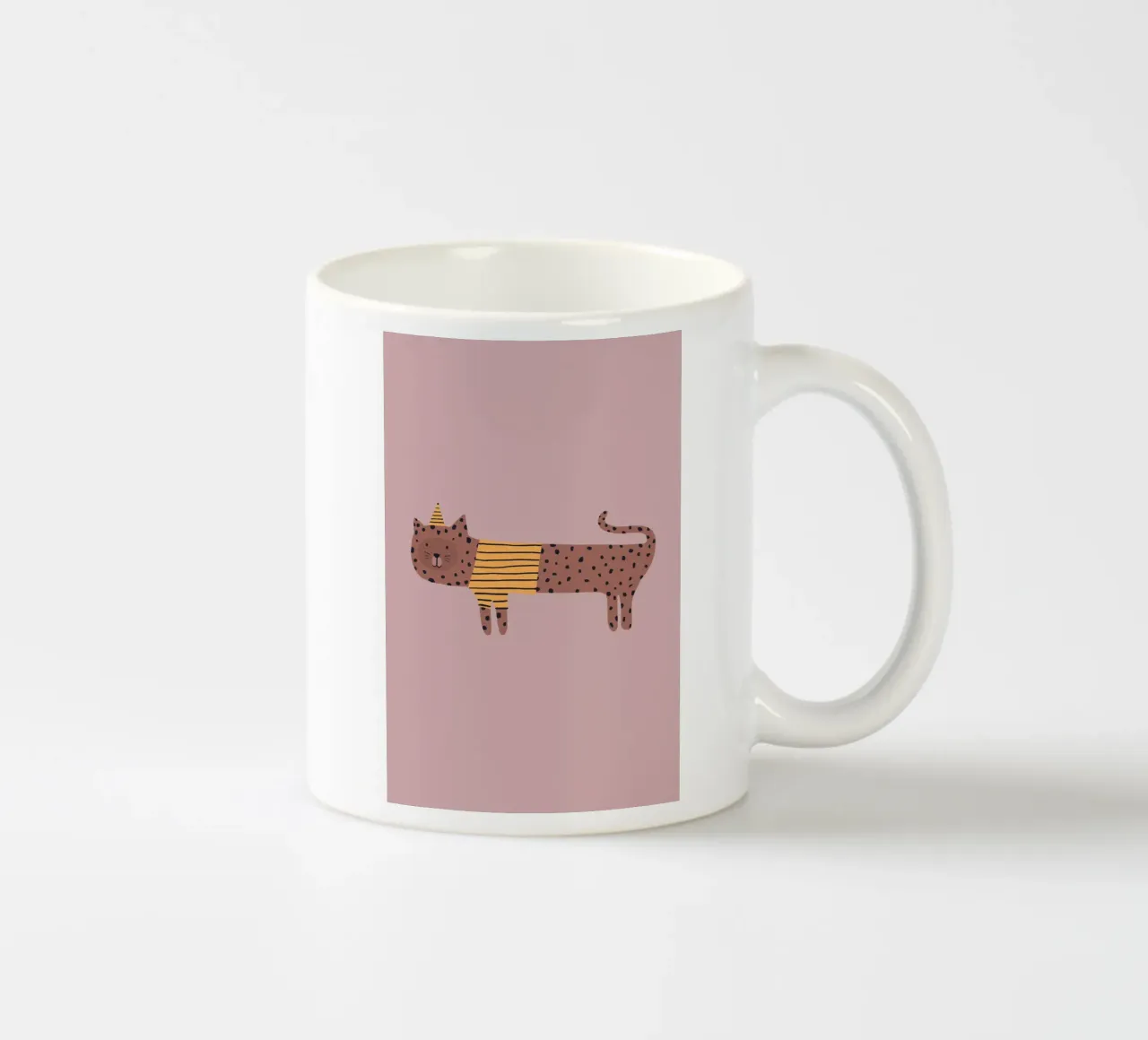Want To Be A Tiger tazza in ceramica da Anika Merten