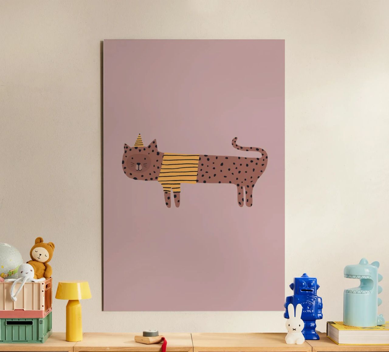 Want To Be A Tiger alluminio dibond da Anika Merten