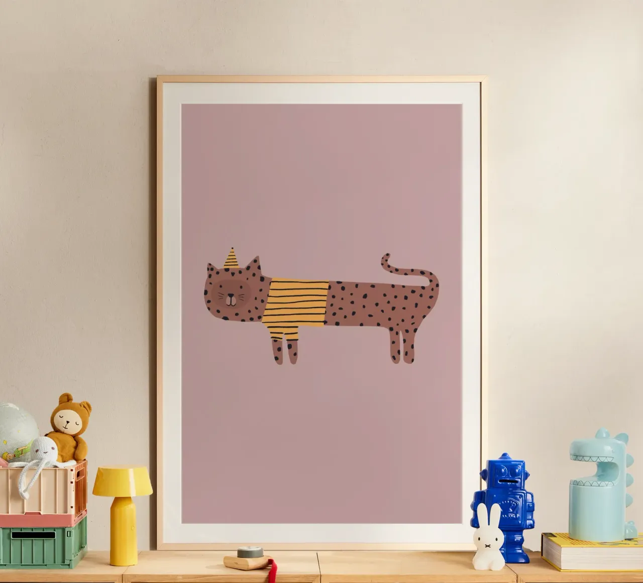Want To Be A Tiger hahnemühle by Anika Merten