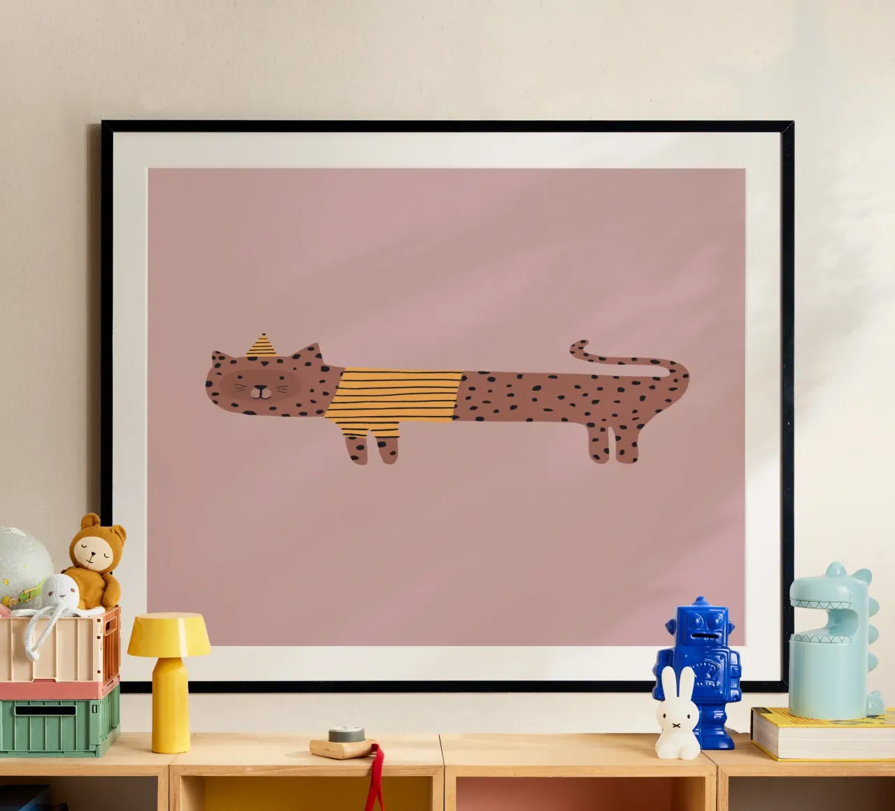 Want To Be A Tiger hahnemühle by Anika Merten