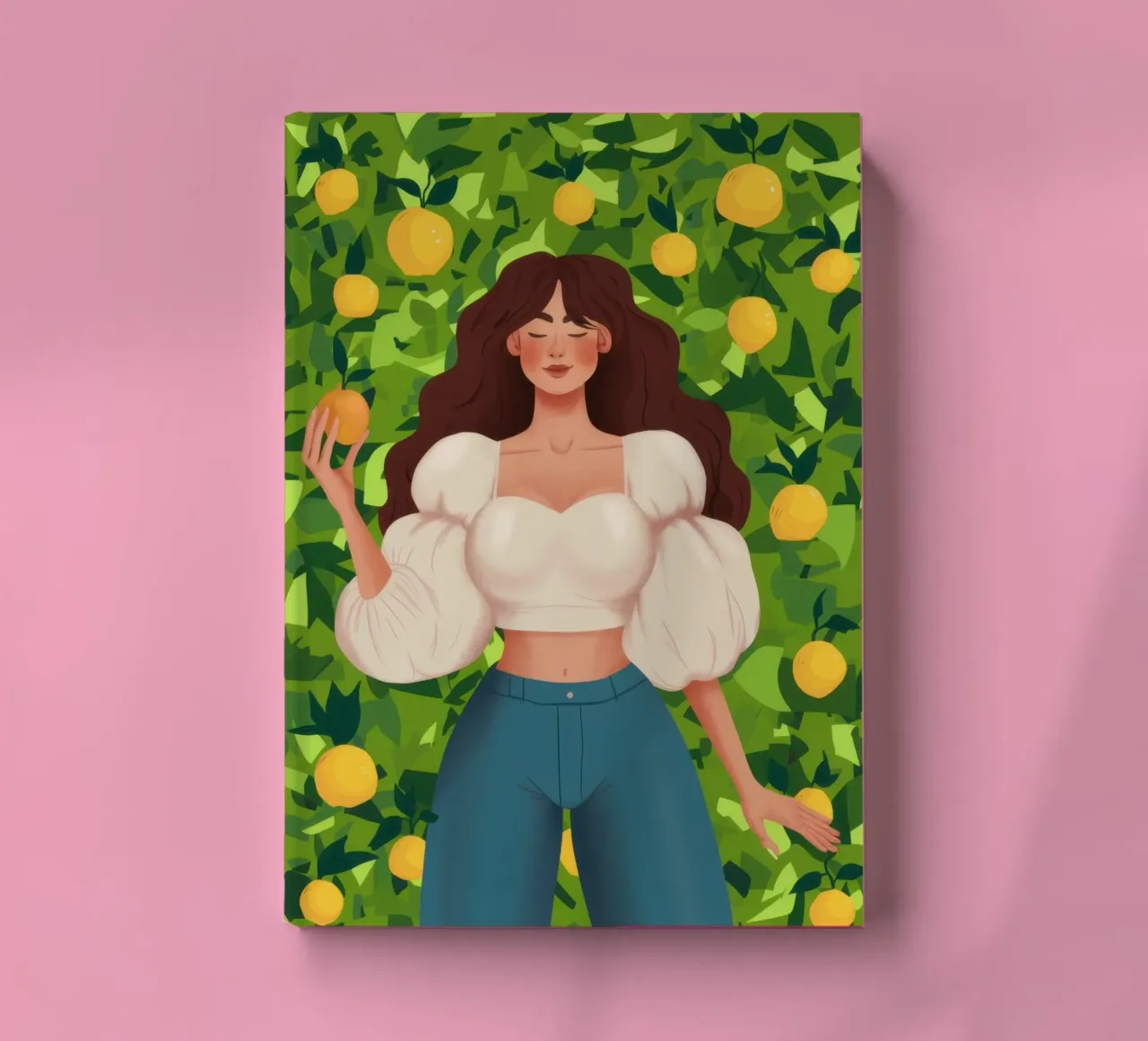 Lemon Tree Beauty notebook by Marigold Tiga