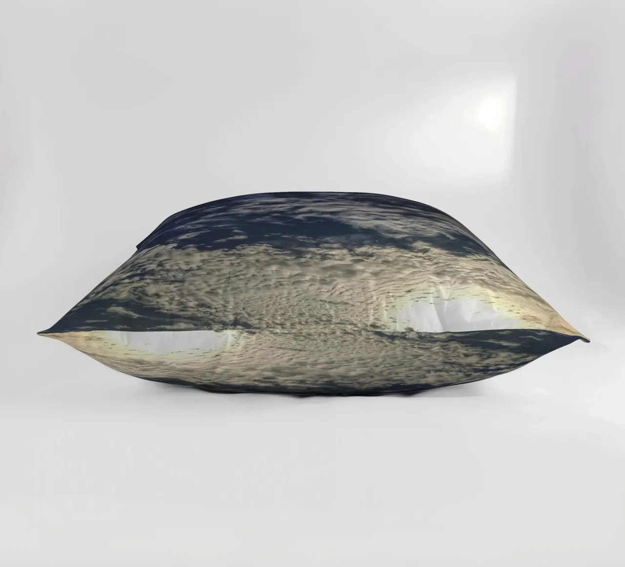 sun and clouds decorative cushion by home of clouds