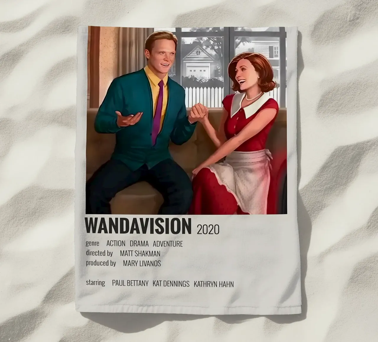 WANDAVISION 2020 telo mare da MVFminimalist