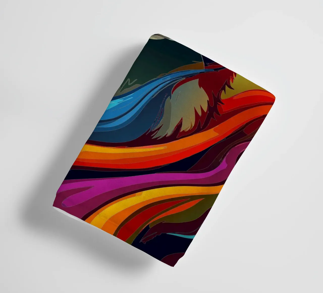 procione vettore fullcolor asciugamano da bagno da onelife
