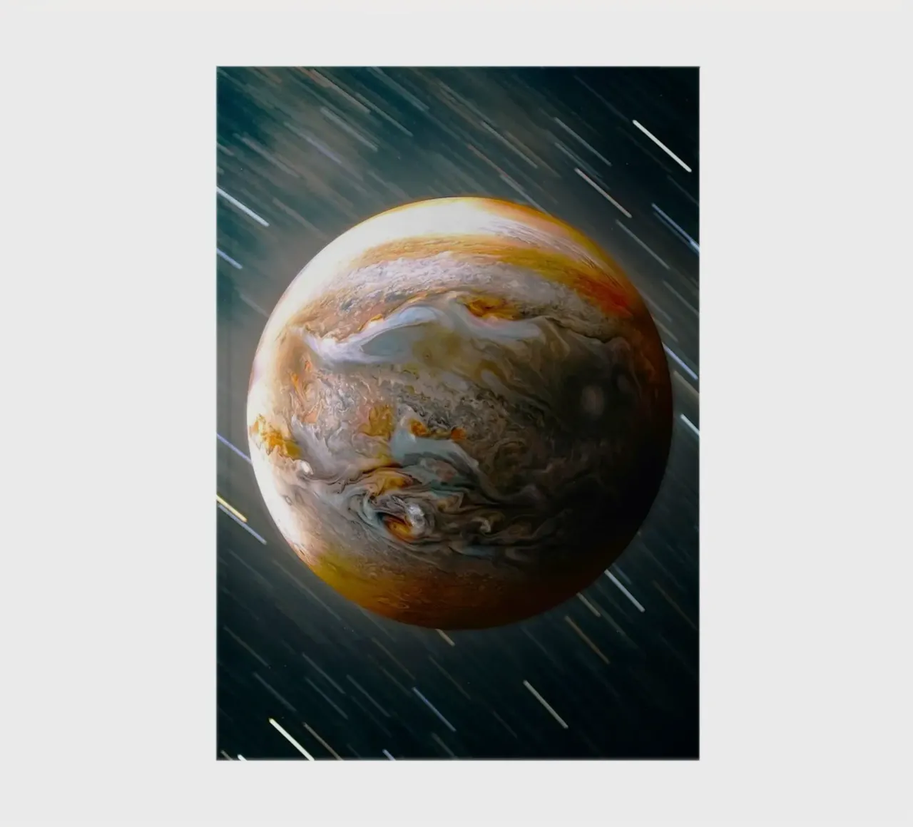 planet moving notebook by home of clouds