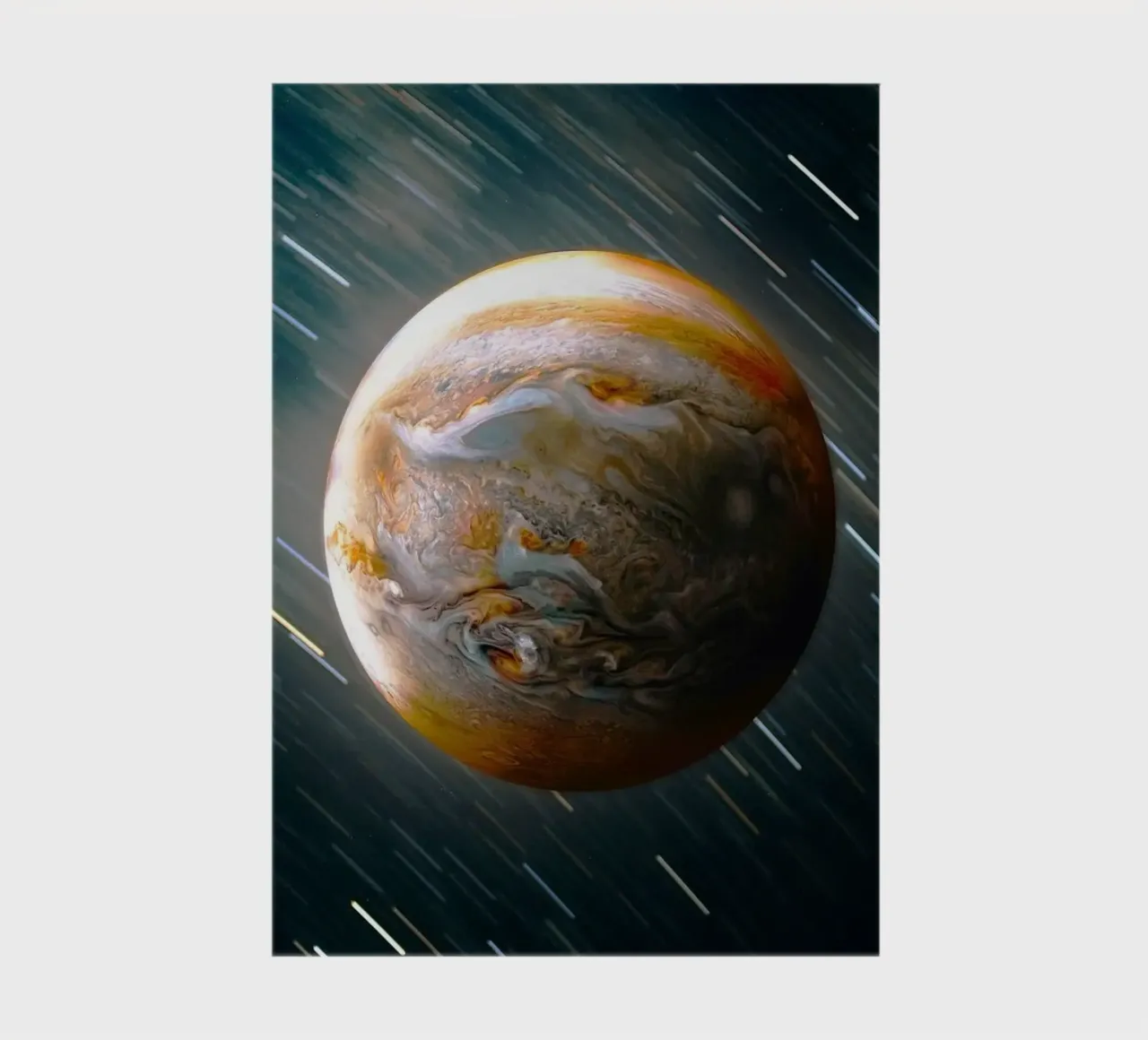 planet moving notebook by home of clouds