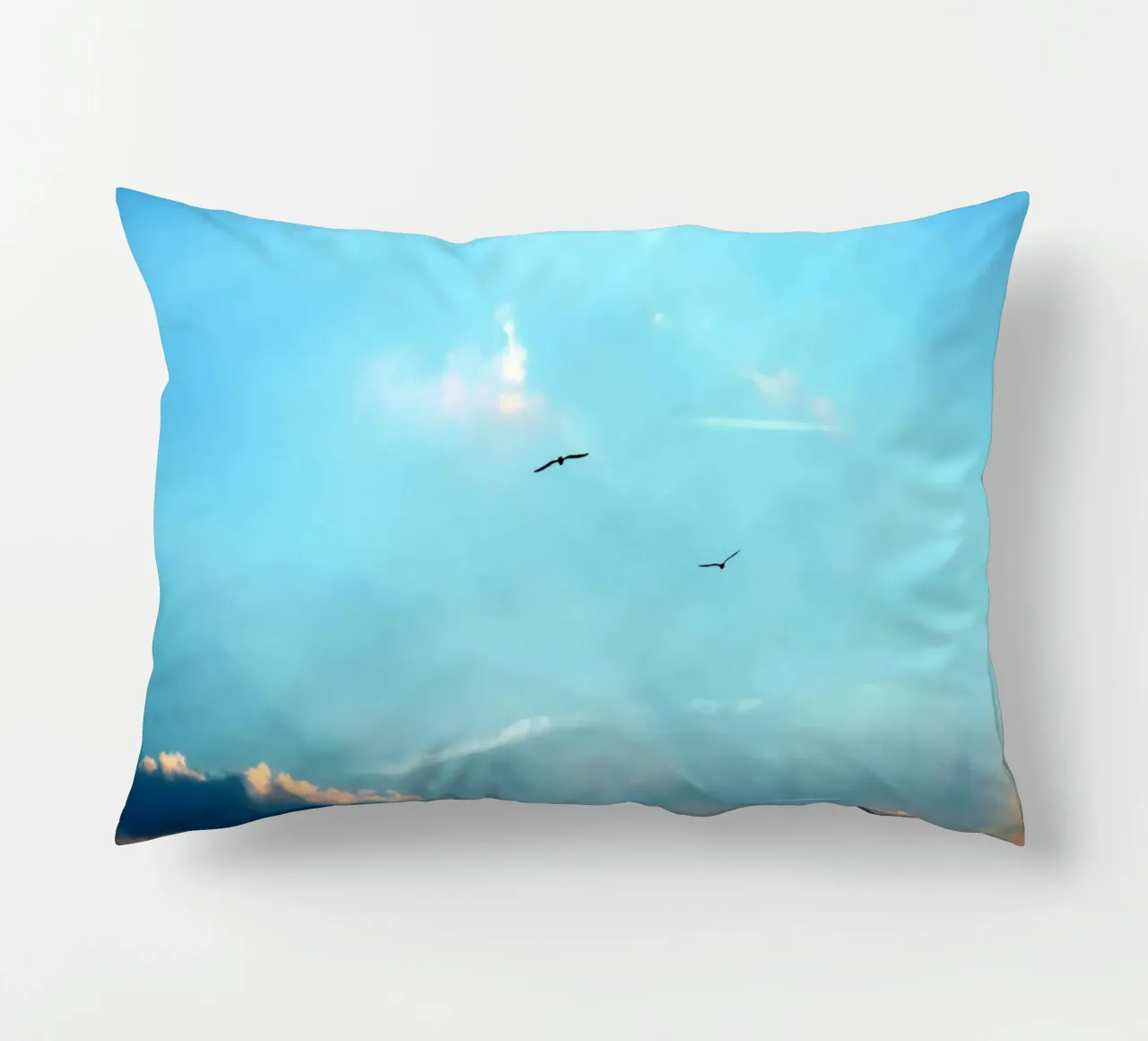 nature in open space decorative cushion by home of clouds