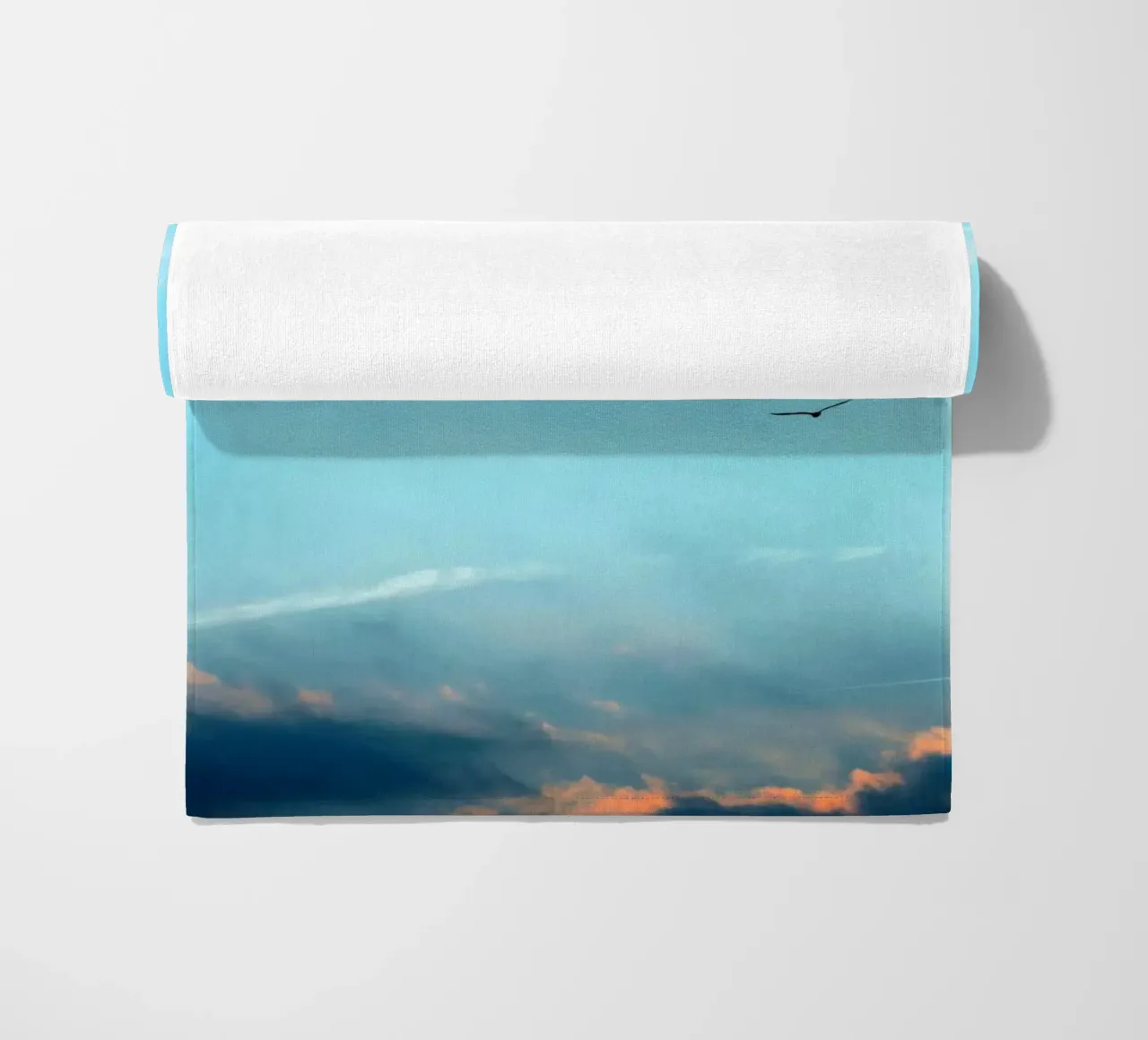 nature in open space beach towel by home of clouds