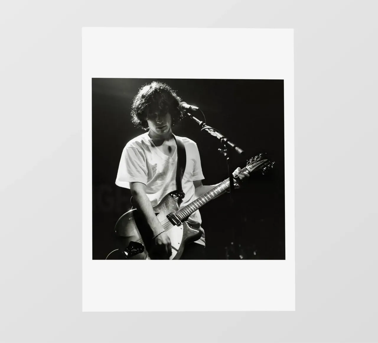 Concertgitarist Jeff Buckley pvc-zeil van greskulargenama