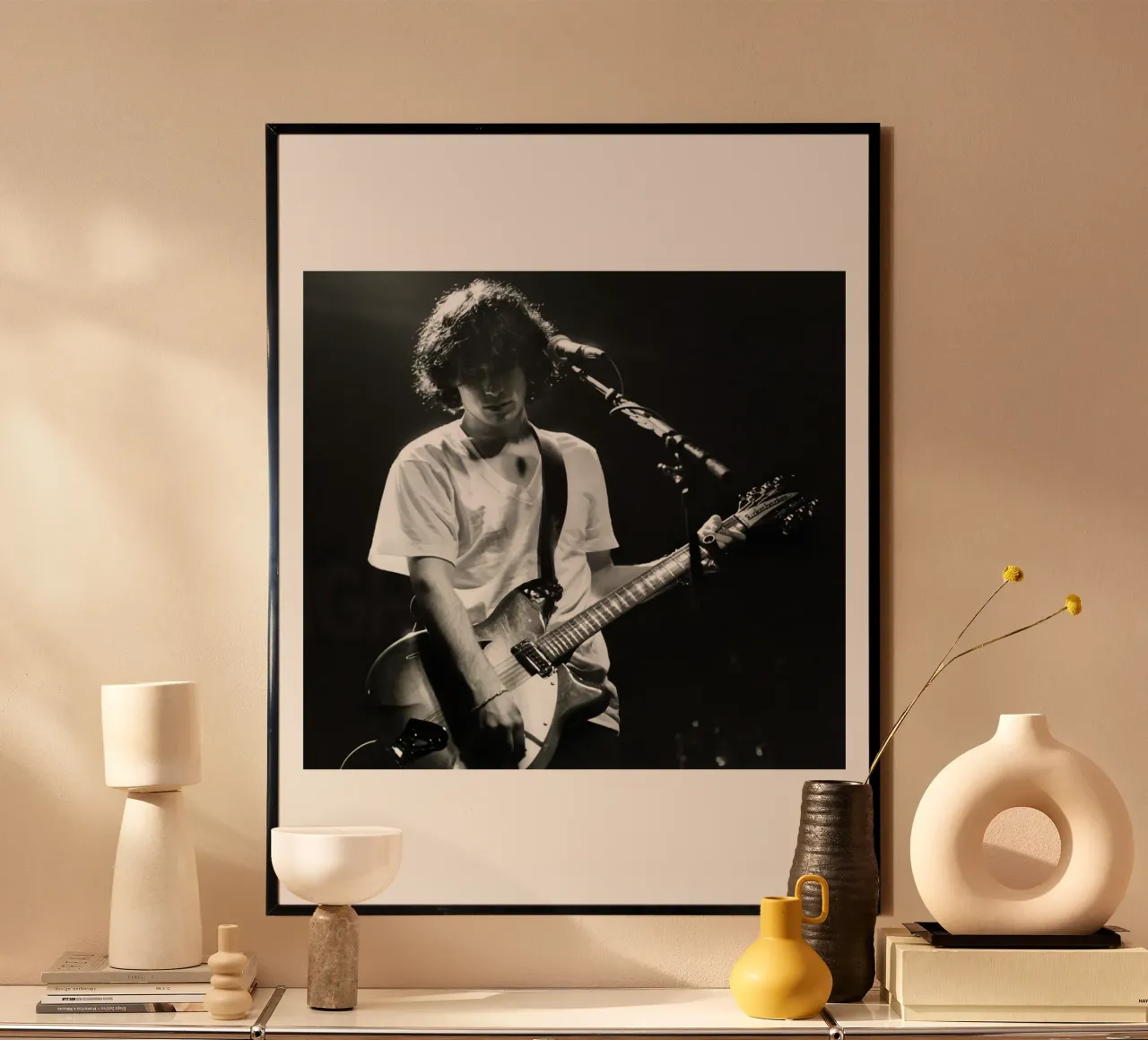 Chitarra da concerto Jeff Buckley poster con telaio in plastica da greskulargenama