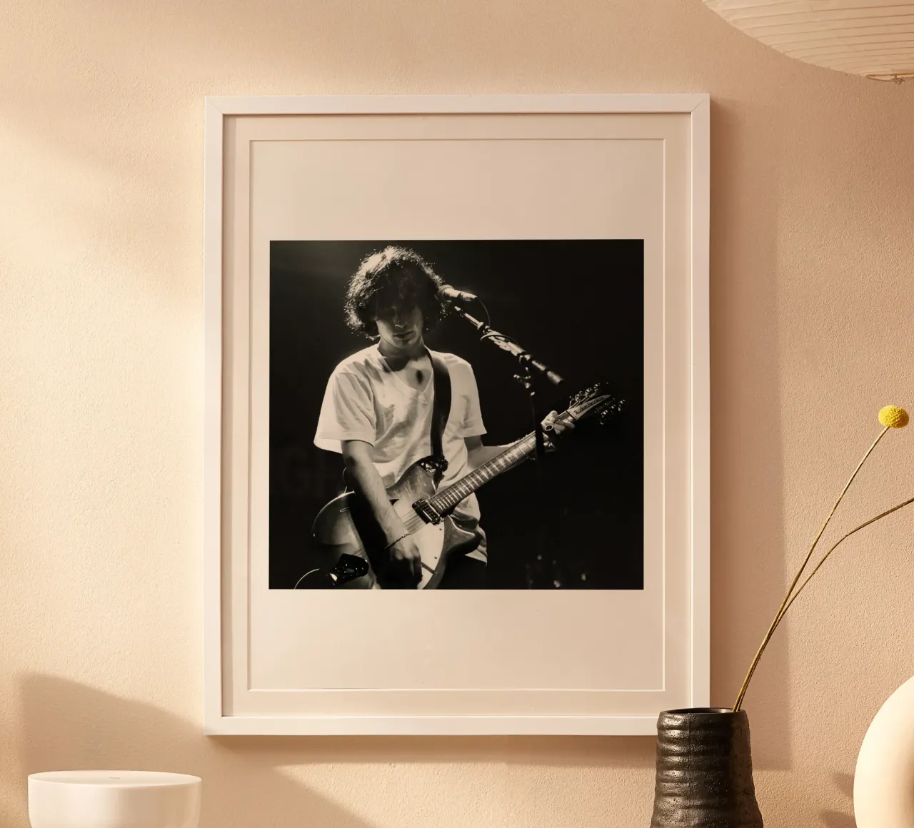 Chitarra da concerto Jeff Buckley poster con telaio in plastica da greskulargenama