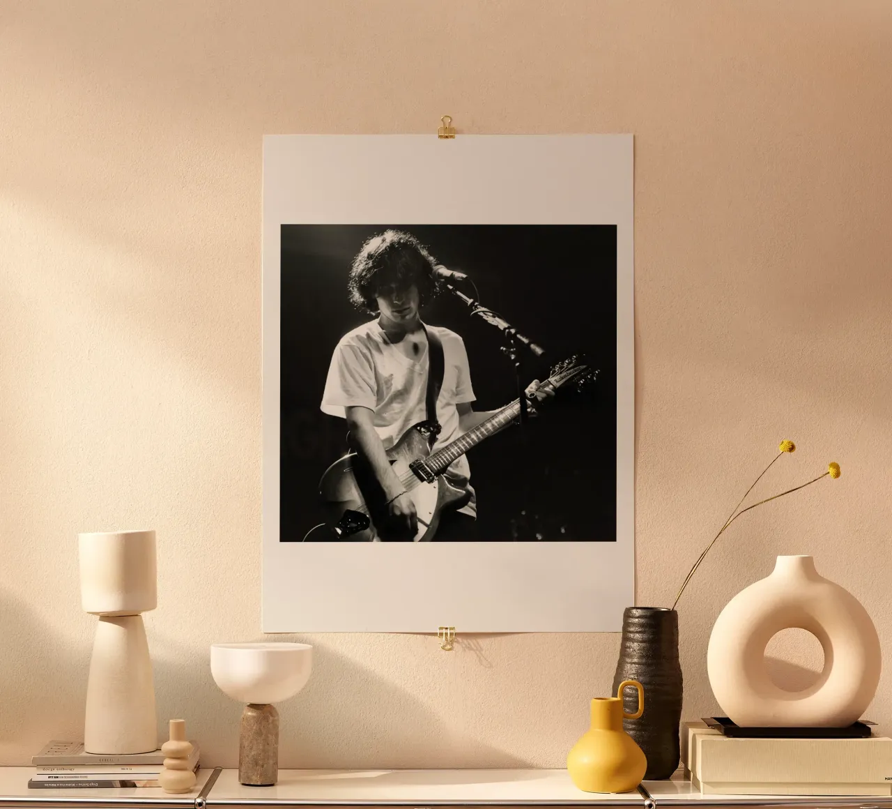 Chitarra da concerto Jeff Buckley poster con telaio in plastica da greskulargenama