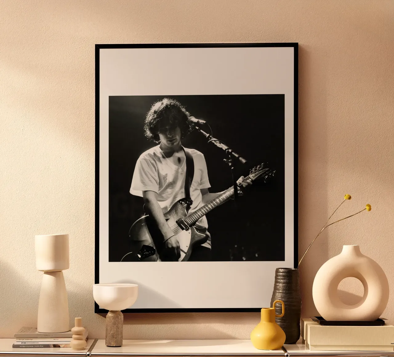 Chitarra da concerto Jeff Buckley poster con telaio in plastica da greskulargenama