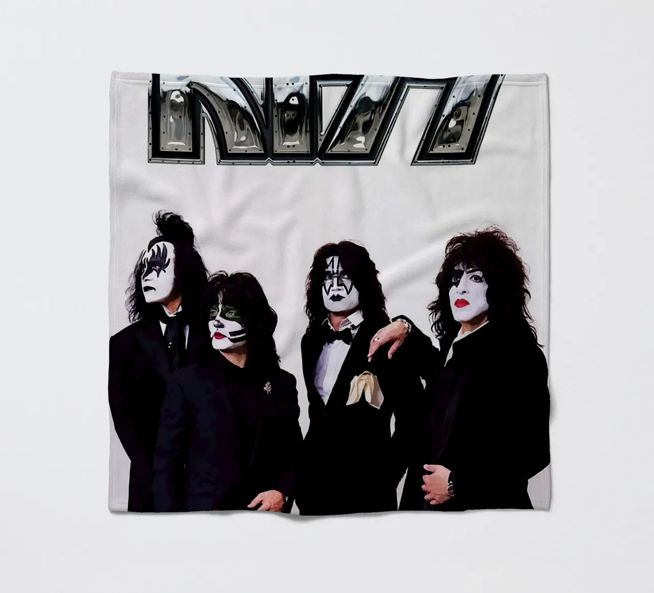 arte della banda del bacio coperta in pile da vanhesling