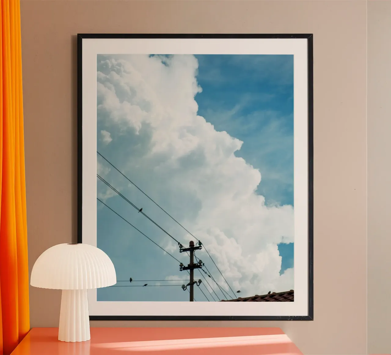 telephone wires and the clouds hahnemühle by home of clouds